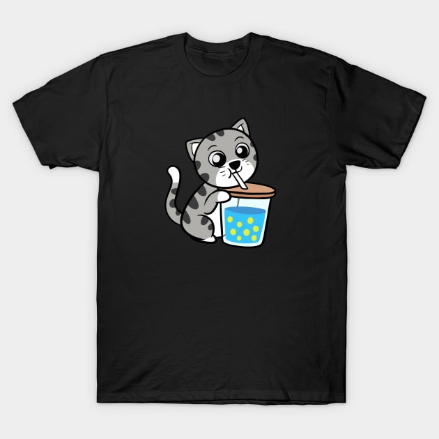 Boba Cat T-Shirt by WildSloths